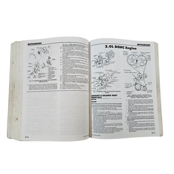 Motor Timing Belt Replacement Guide 1970-99 Domestic Imported Cars Light Trucks - Picture 14 of 14